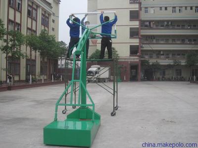 【供应球鑫A015移动篮球架、固定篮球架】价格,厂家,图片,健身路径/小区健身器材,东莞市塘厦球鑫玻璃钢经营部-