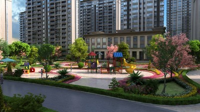 建筑动画 小区景观 园林景观 小区广场 儿童乐园
